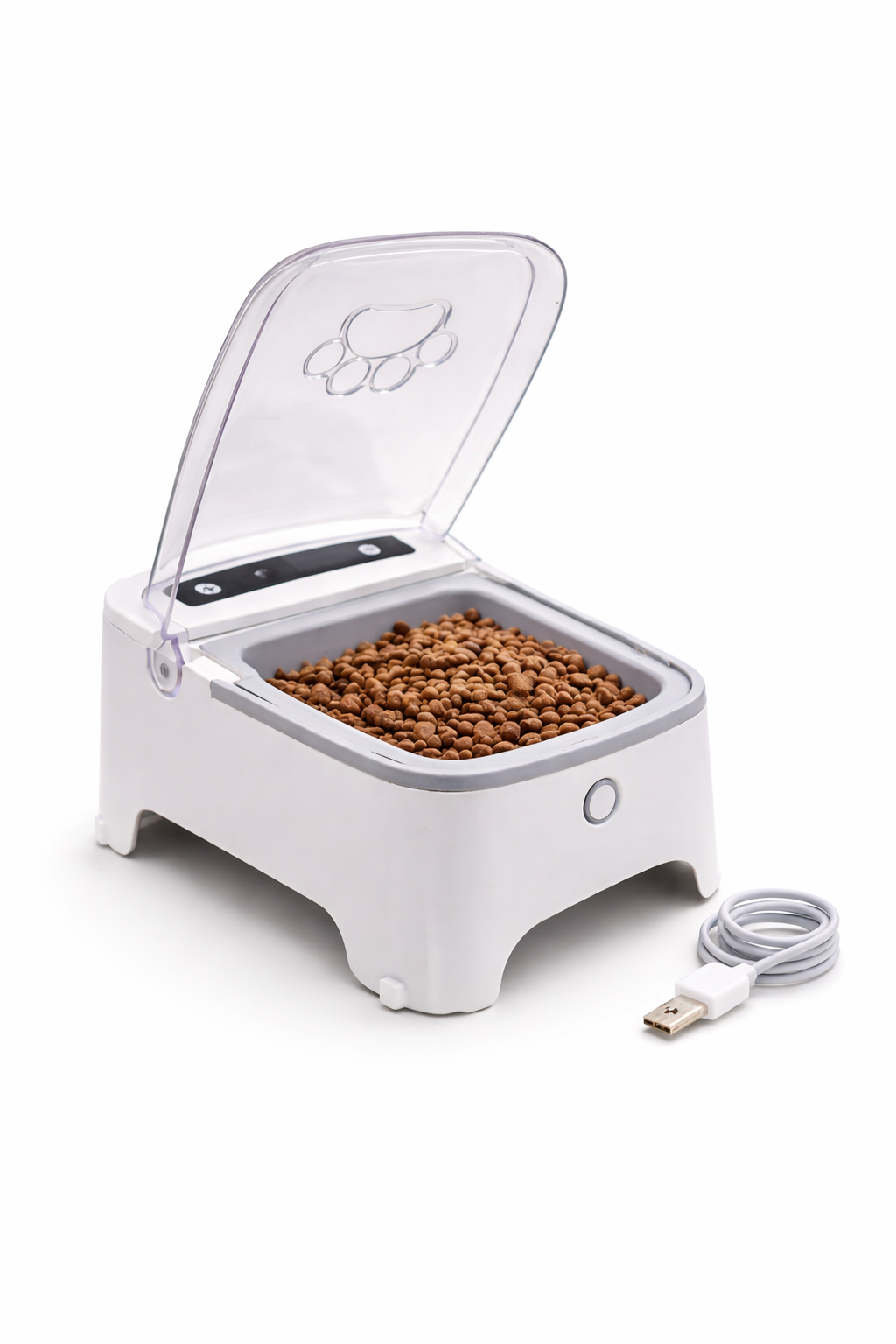 Comedero Inteligente Automático para Mascotas con Sensor de Proximidad