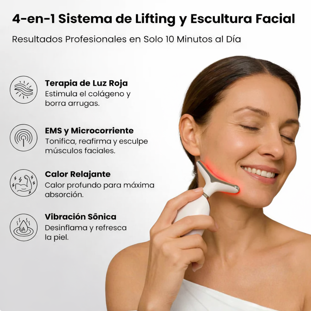 Masajeador Facial 7 En 1 - Lifting Facial Desde Casa En Minutos