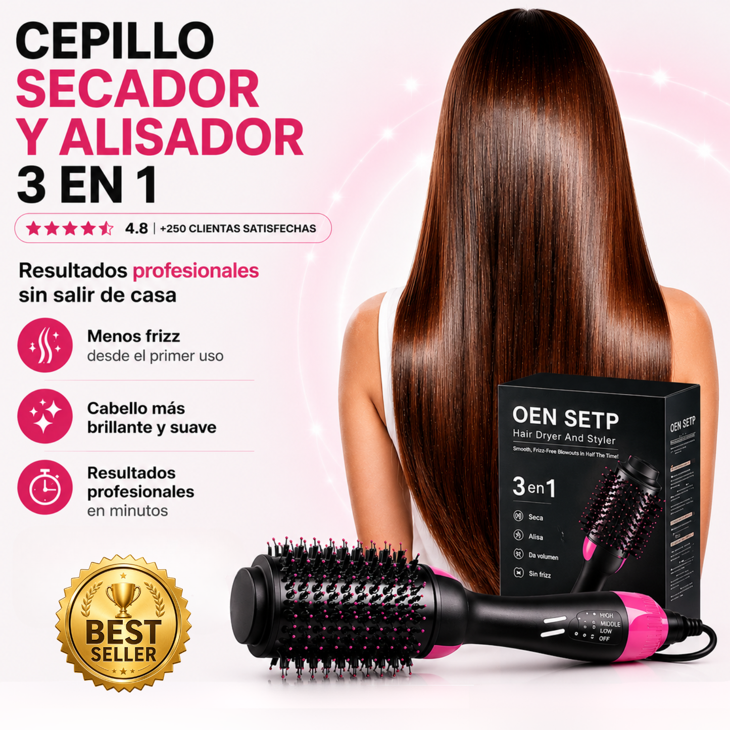 Cepillo 3 en 1